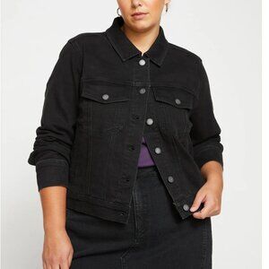 Universal Standard Kelsey Denim Jacket - L - NBW